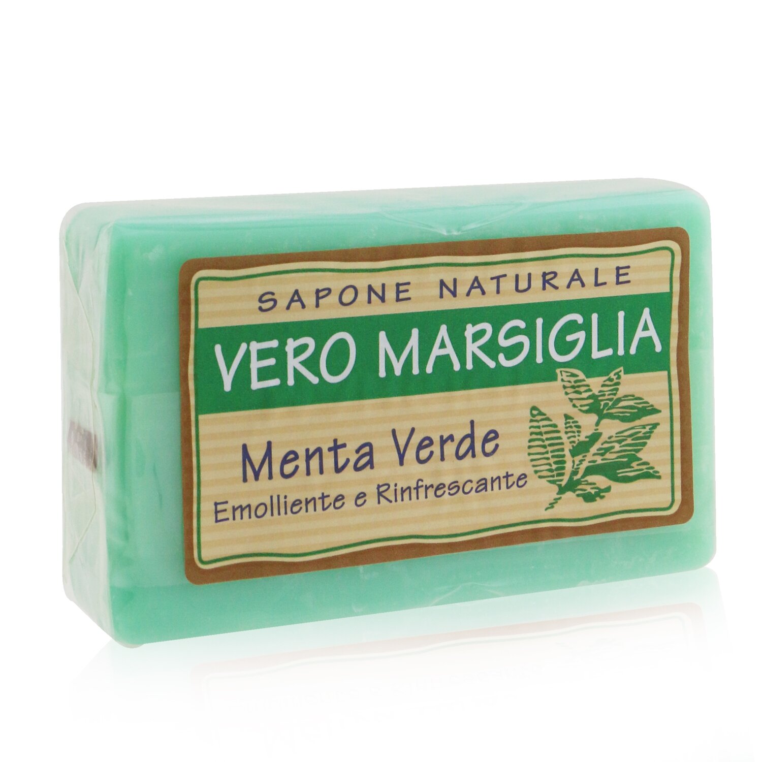Nesti Dante Vero Marsiglia Natural Soap - Spearmint (Emollient & Refreshing) 150g/5.29oz
