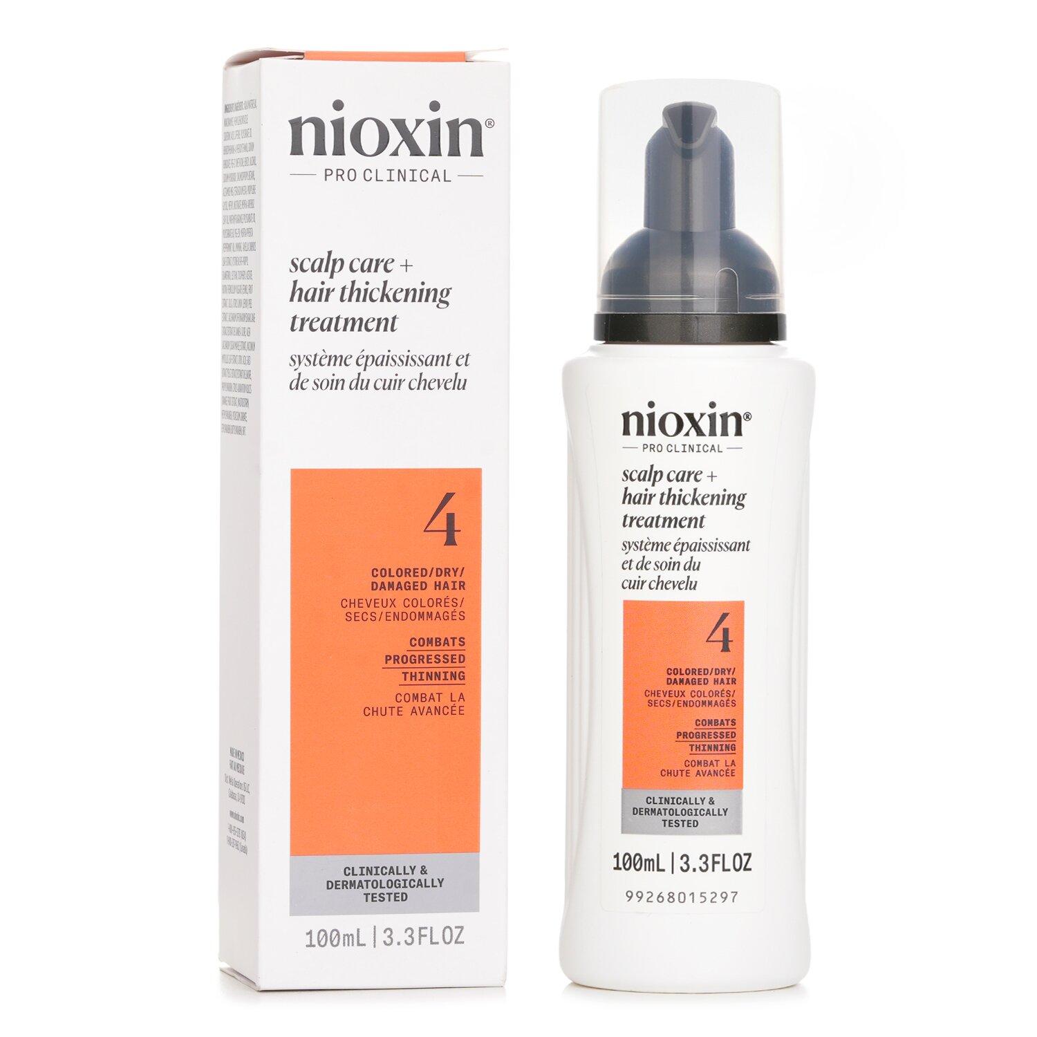 Nioxin Diameter System 4 Scalp Care & Hair Thickening Treatment (Colored, Dry, Damaged Hair) 100ml/3.38oz