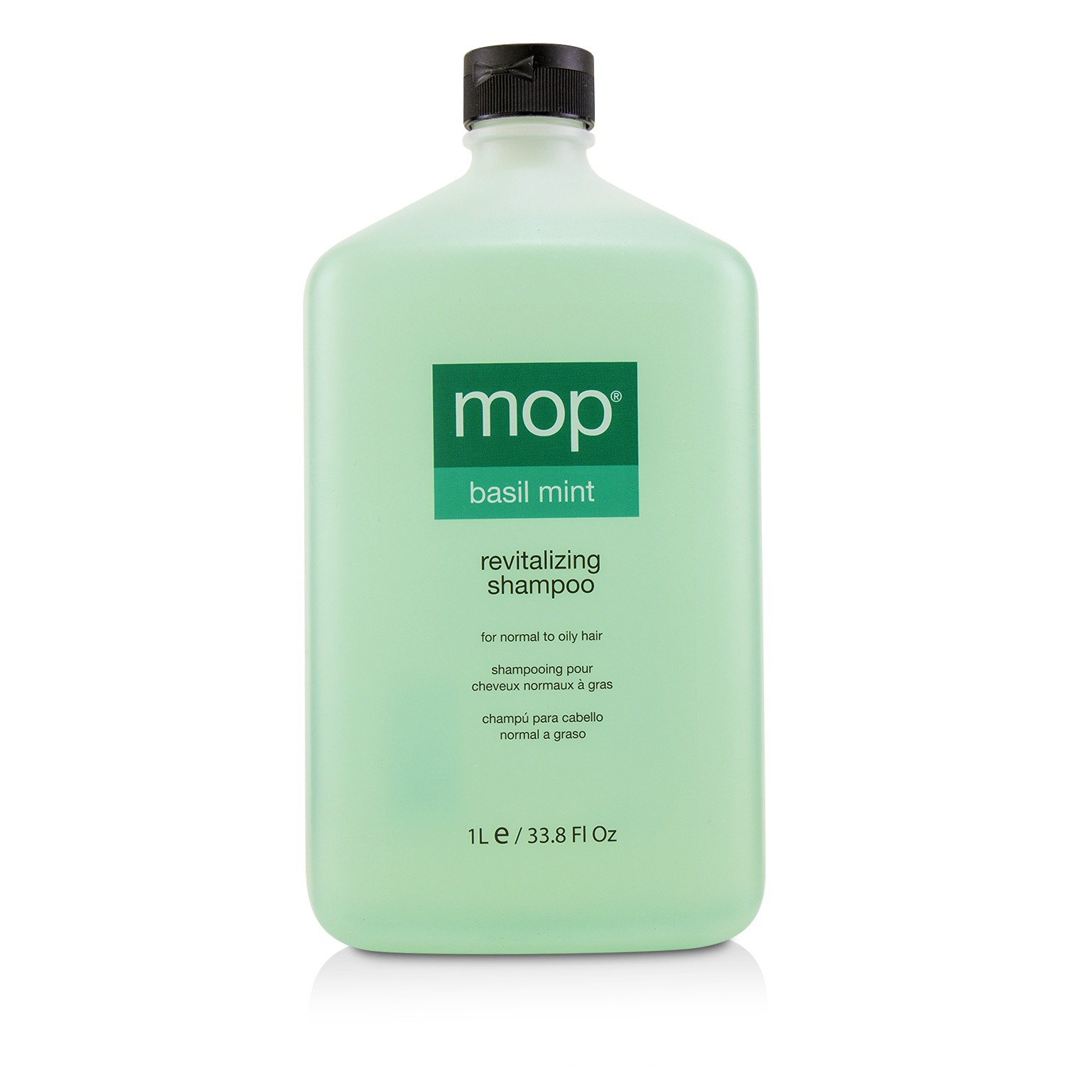 MOP شامبو مجدد بالنعناع والريحان MOP (للشعر العادي إلى الزيتي) 1000ml/33.8oz