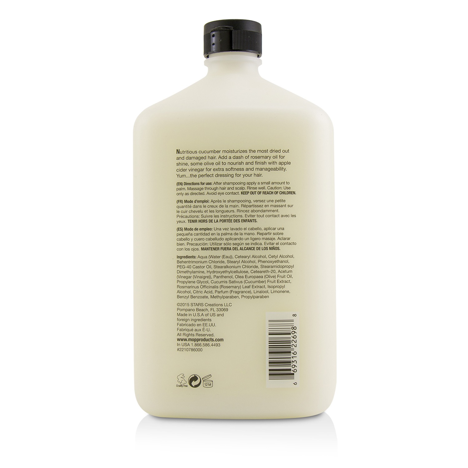 MOP MOP Mixed Greens Moisture Conditioner (For Normal to Dry Hair) 1000ml/33.8oz