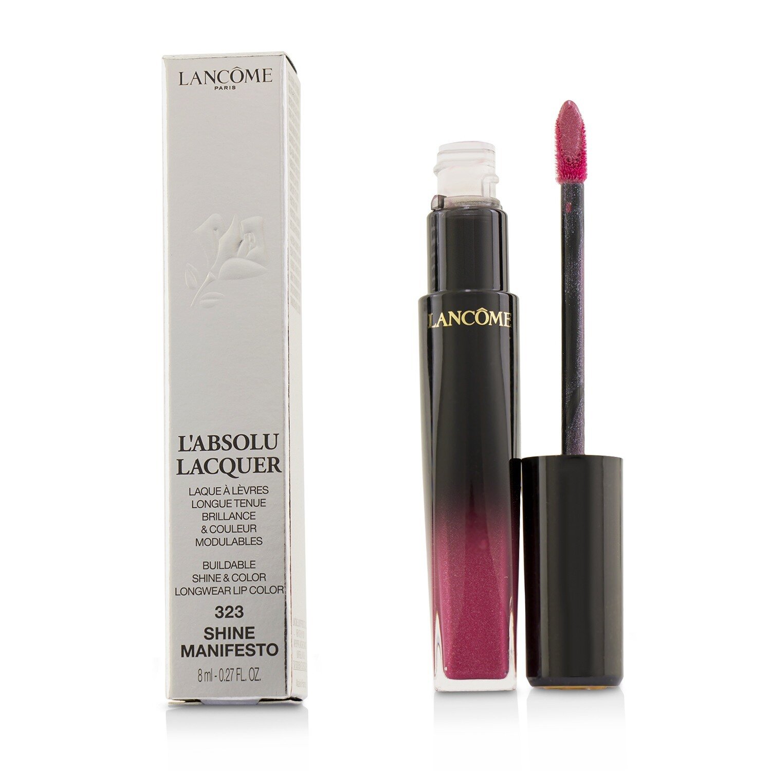 Lancome L'Absolu Lacquer Buildable Shine & Color Longwear Lip Color 8ml/0.27oz
