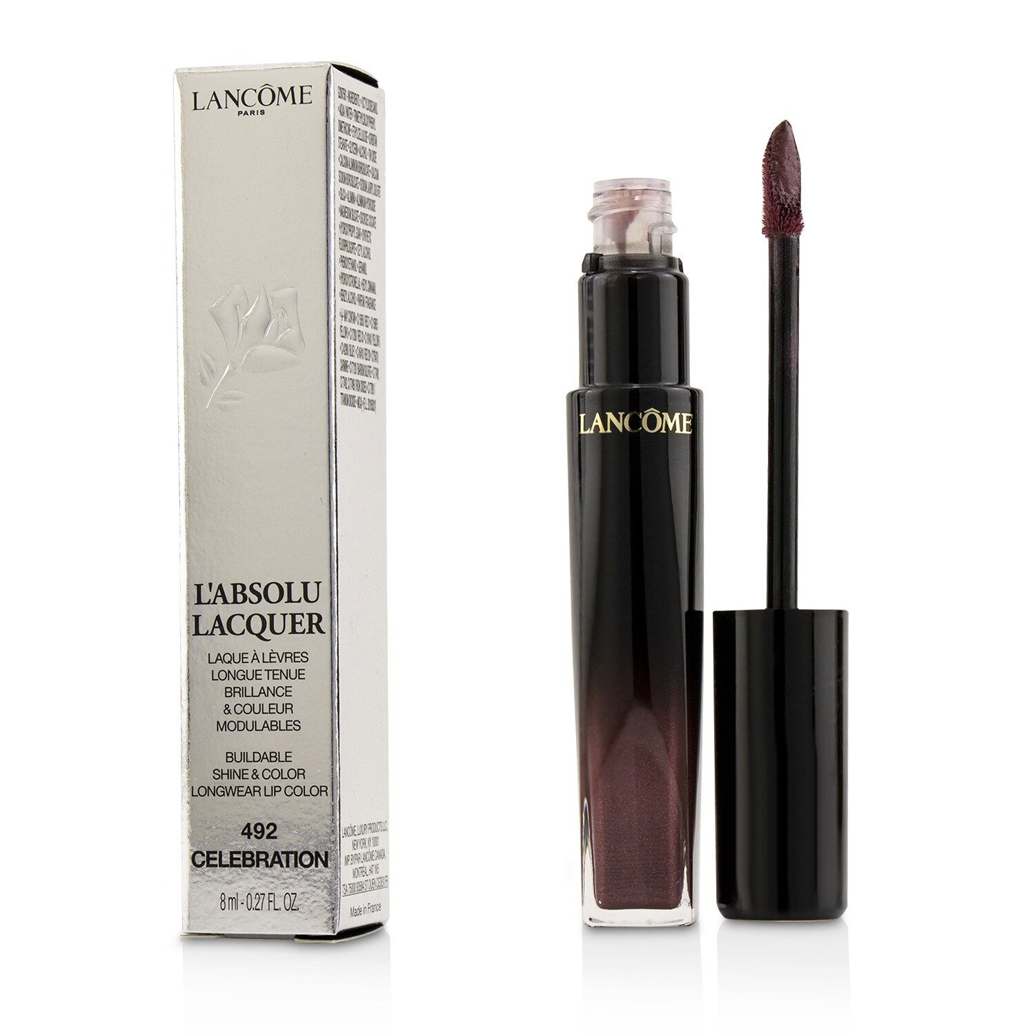 ランコム Lancome ラブソル ラッカー ビルダブル シャイン & カラー ロングウェア リップ カラー 8ml/0.27oz
