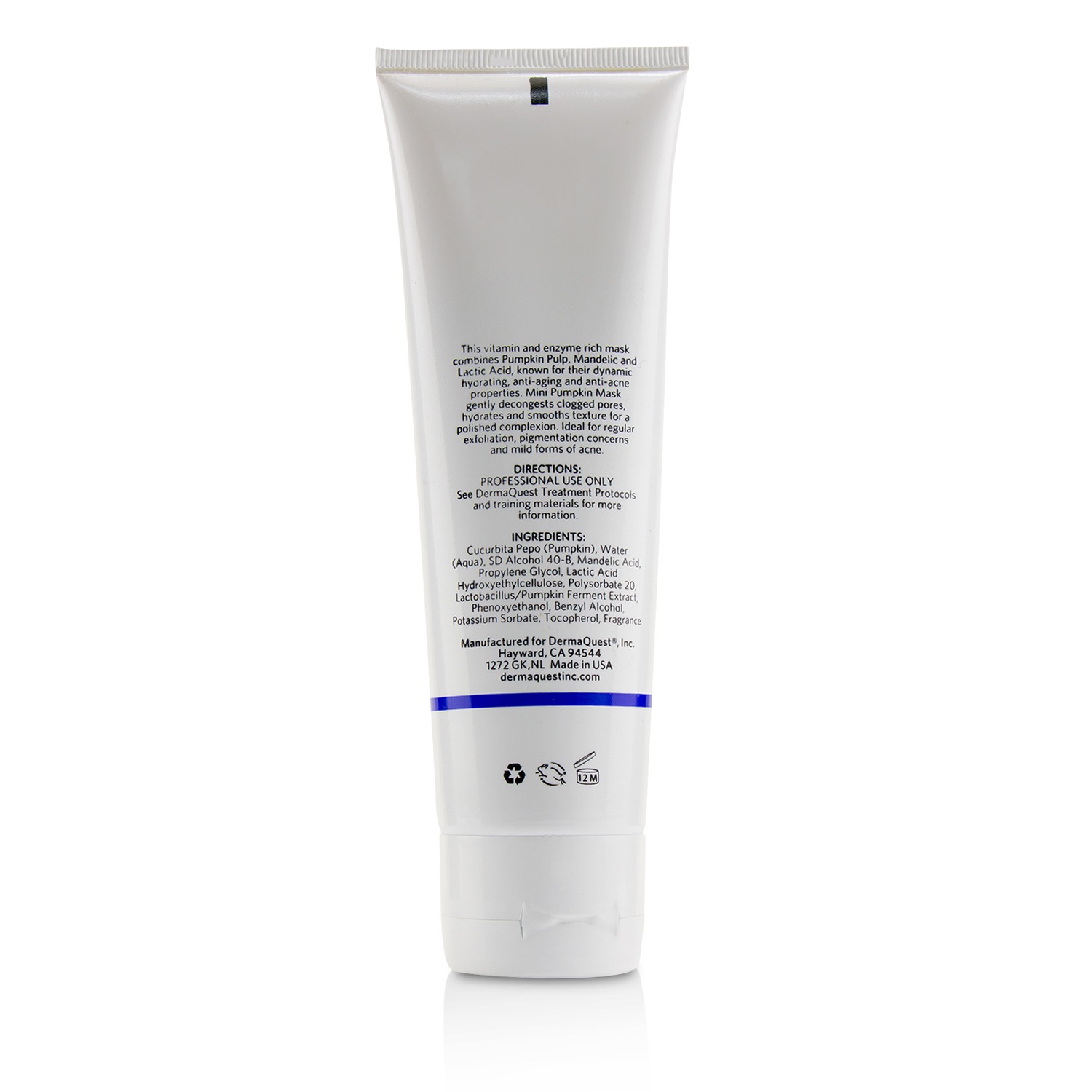 DermaQuest Advanced Therapy Mini Pumpkin Mask (Salon Size) 113.4g/4oz