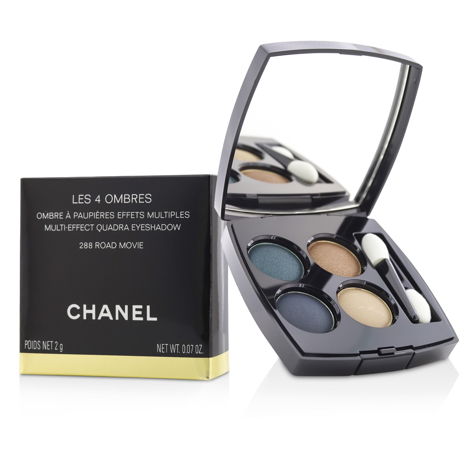 Chanel Paleta czterech cieni do powiek Les 4 Ombres Quadra Eye Shadow 2g/0.07oz