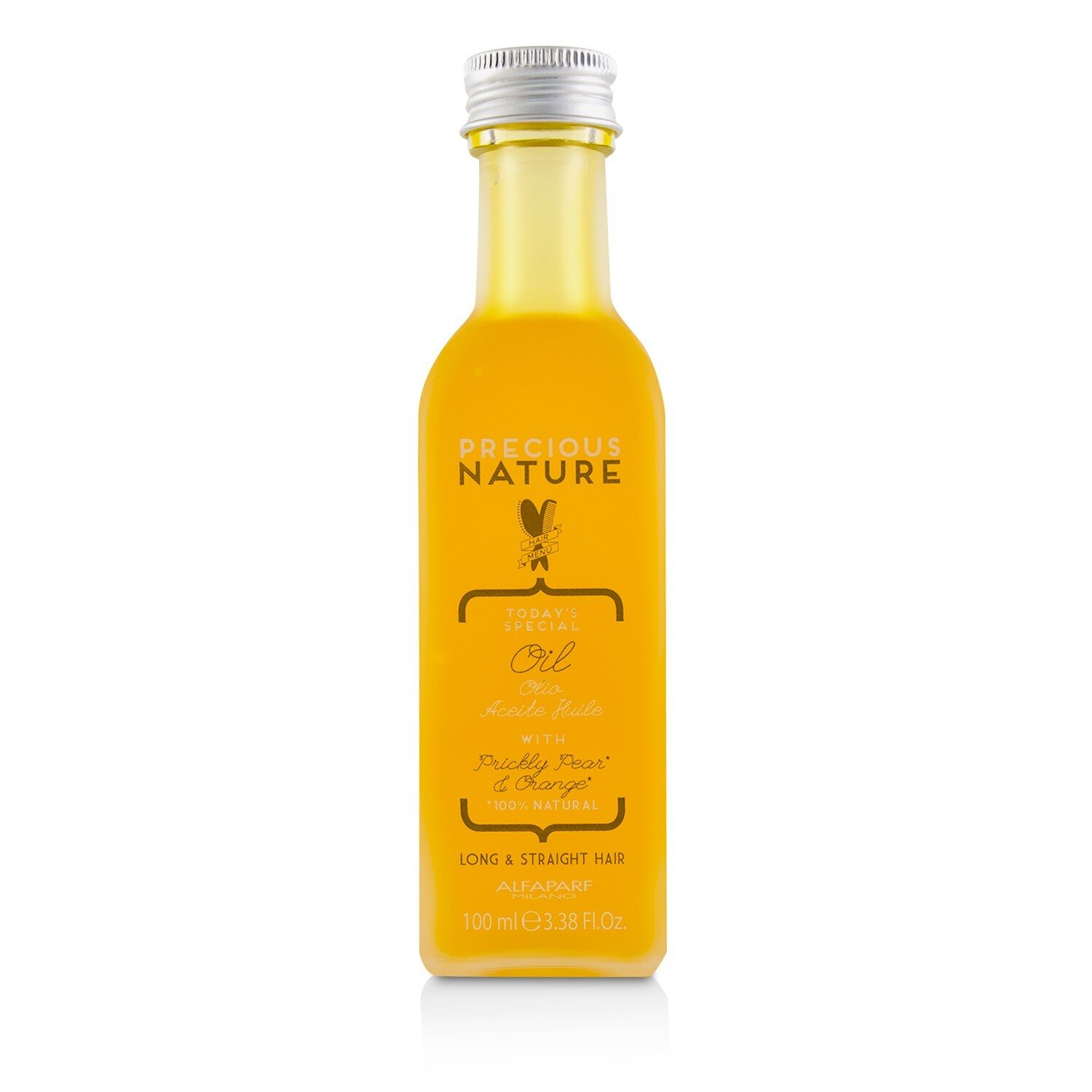 AlfaParf Precious Nature Today's Special Oil with Prickly Pear & Orange (Long & Straight Hair) 100ml/3.38oz