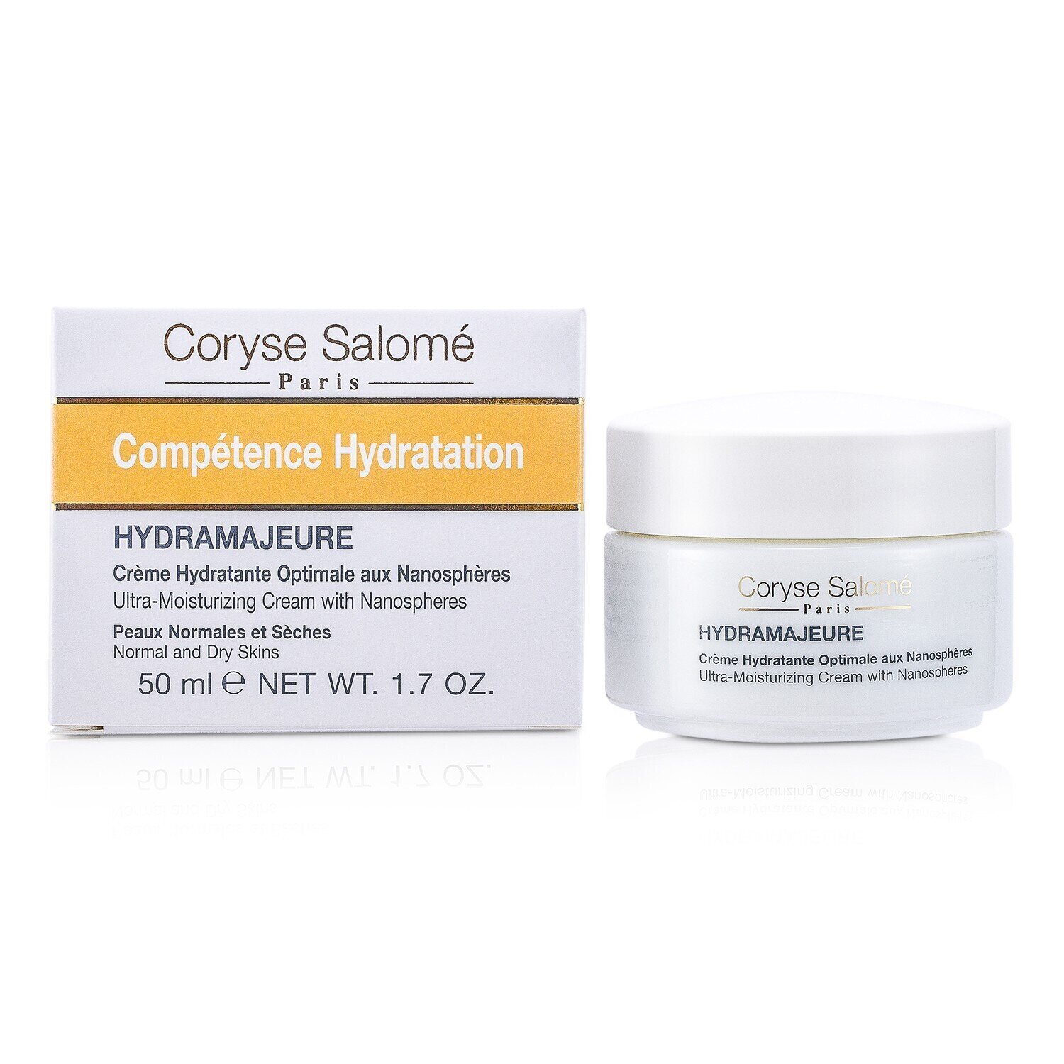 Coryse Salome Competence Hydratation Ultra-Moisturizing Cream with Nanospheres - Normal & Dry Skins (Box Slightly Damaged) 50ml/1.7oz