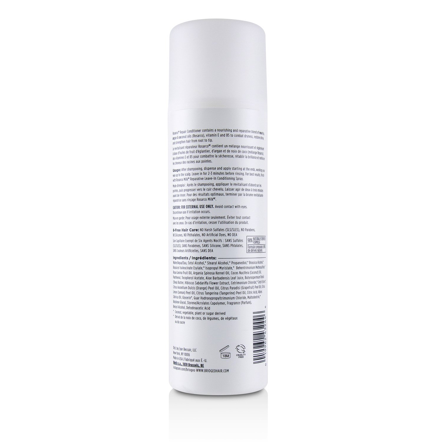 Briogeo Rosarco Repair Conditioner 236ml/8oz