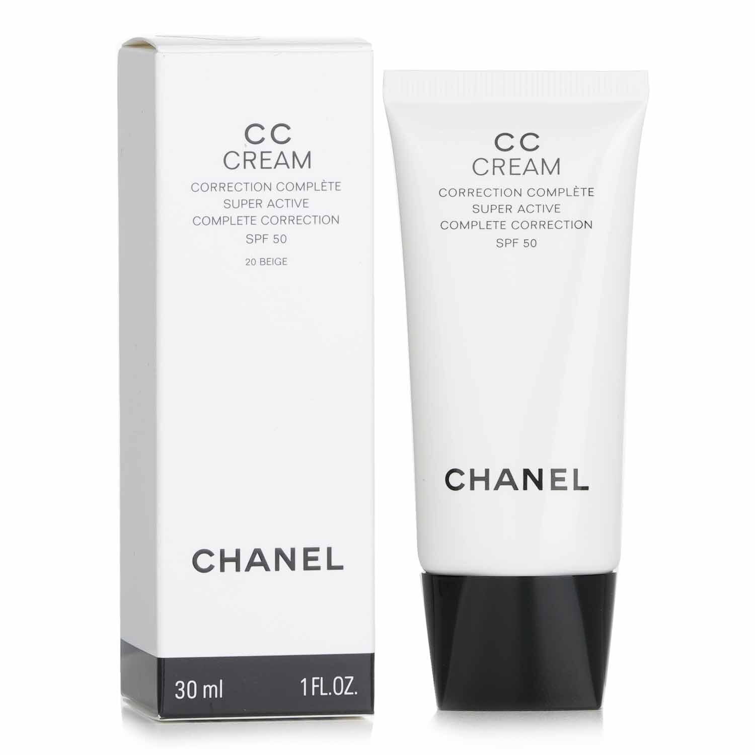 Chanel Ochronny krem do twarzy na dzień CC Cream Super Active Complete Correction SPF 50 # 20 Beige 30ml/1oz