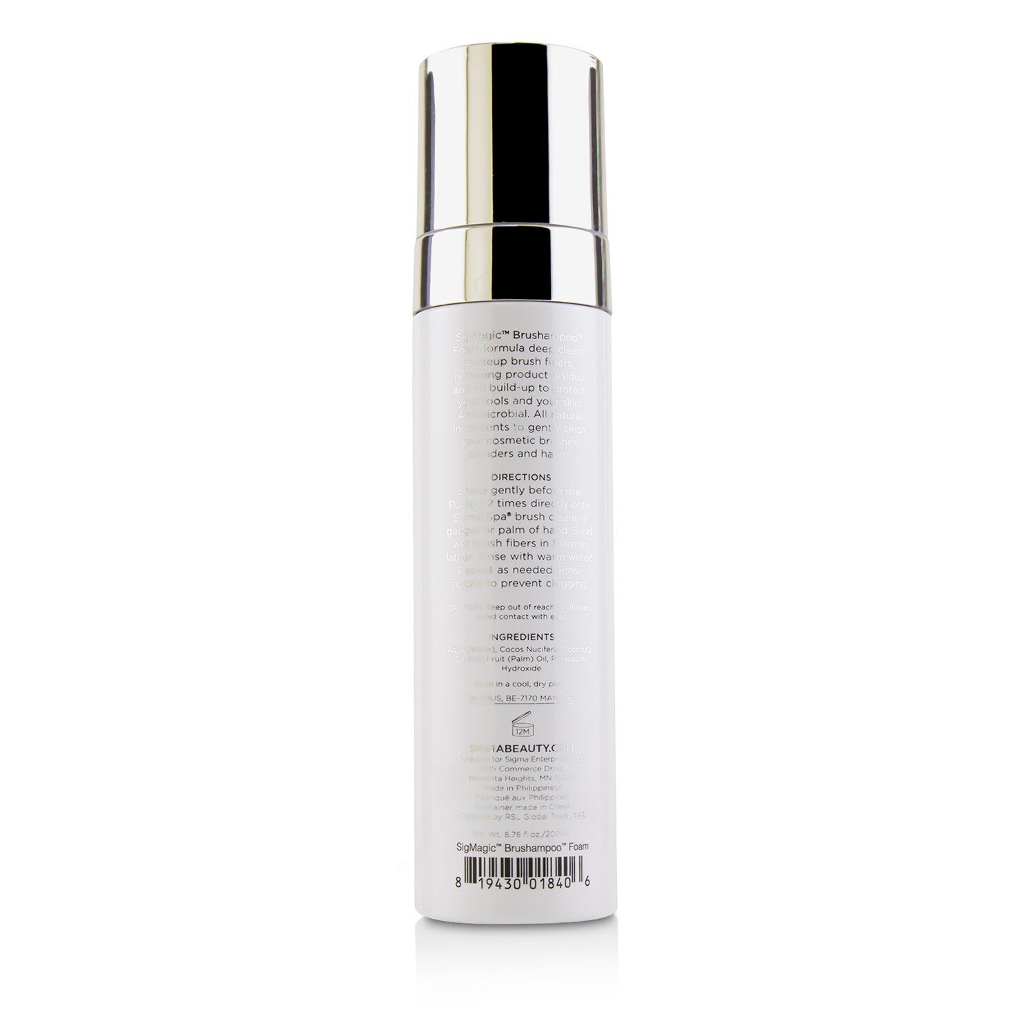 Sigma Beauty SigMagic Brushampoo Foam 200ml/6.76oz