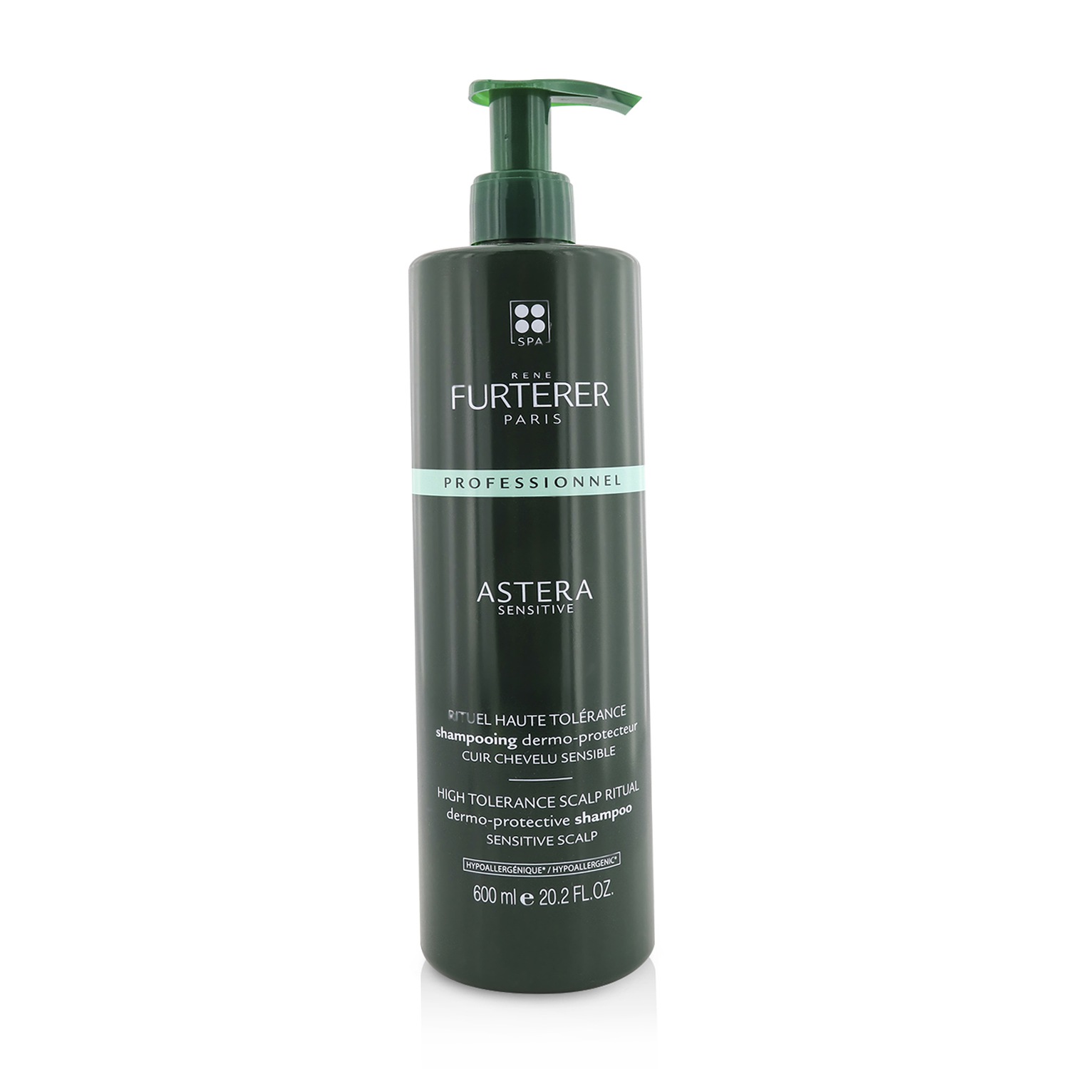 Rene Furterer Astera Sensitive High Tolerance Scalp Ritual Dermo-Protective Shampoo (Sensitive Scalp) 600ml/20.2oz