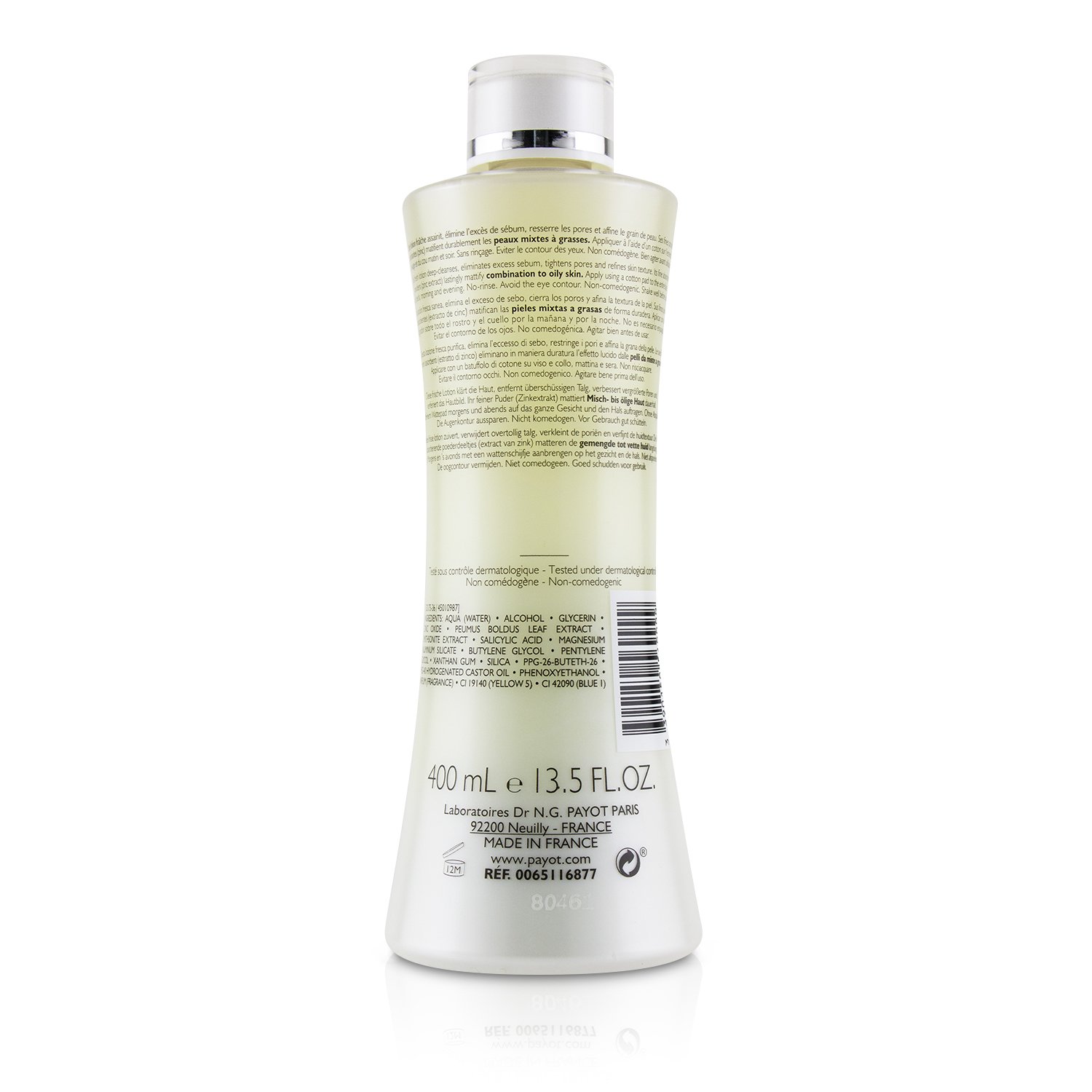 Payot Pate Grise Eau Purifiante Perfecting Bi-Phase Lotion (Salon Size) 400ml/13.5oz