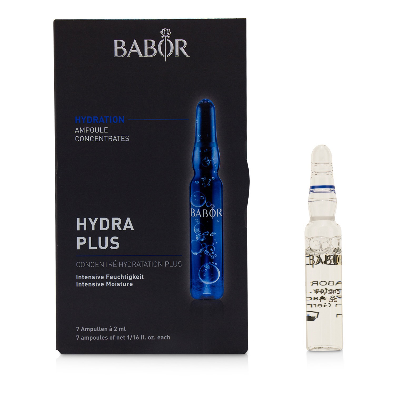 Babor Ampoule Concentrates Hydration Hydra Plus (Intensive Moisture) - For Dry, Dehydrated Skin 7x2ml/0.06oz