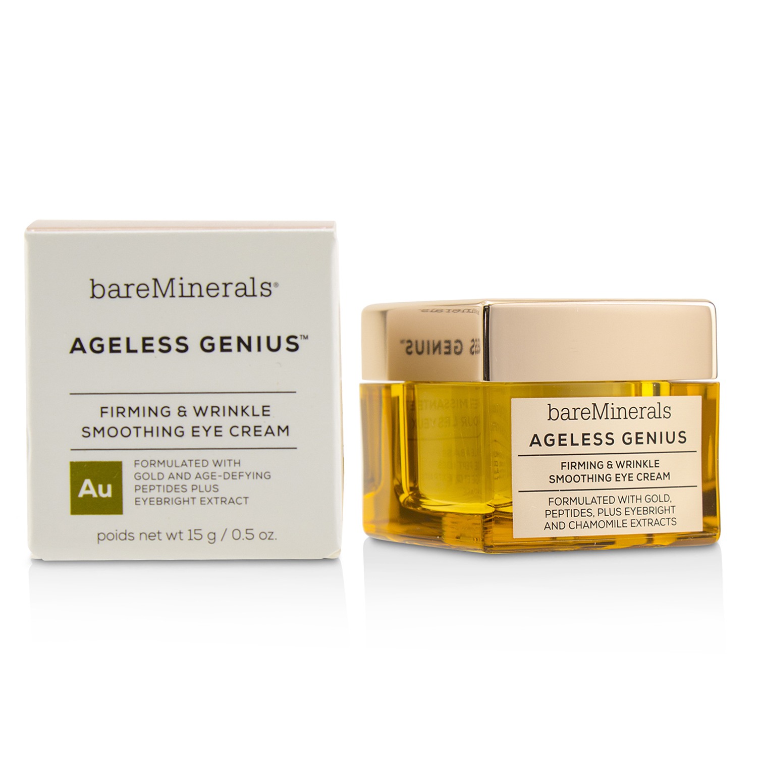 BareMinerals Krem pod oczy Ageless Genius Firming & Wrinkle Smoothing Eye Cream 15g/0.5oz