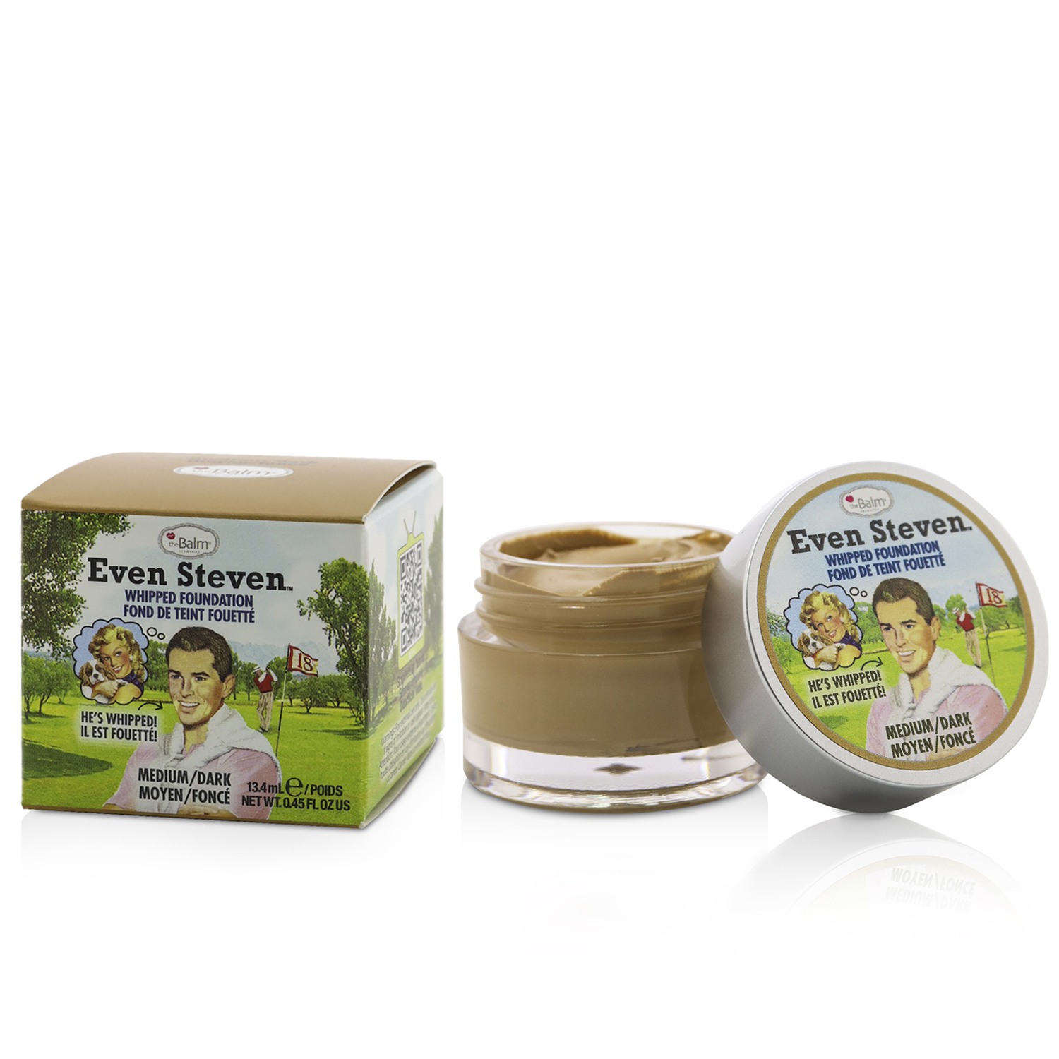TheBalm Even Steven Whipped Foundation 13.4ml/0.45oz