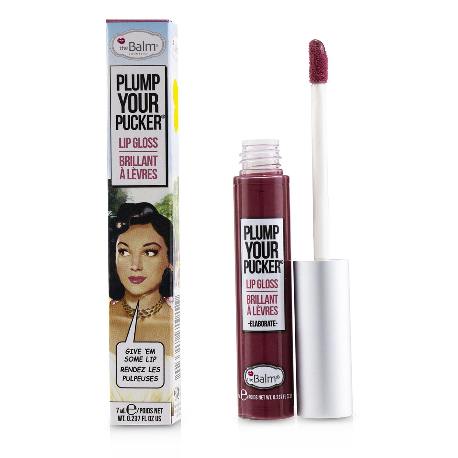TheBalm Plum Your Pucker Lip Gloss 7ml/0.237oz