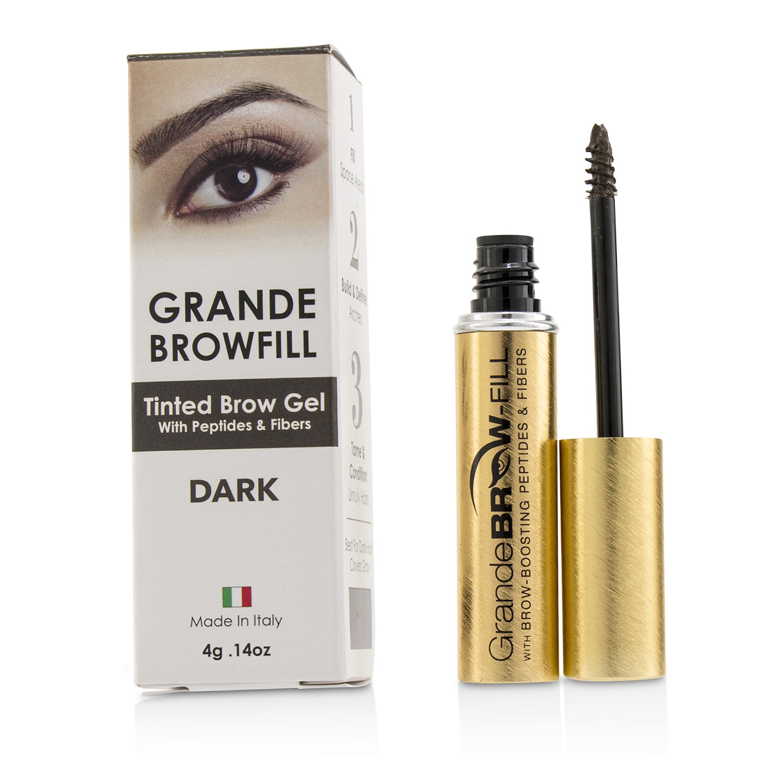 Grande Cosmetics (GrandeLash) GrandeBrow Тональный Гель для Бровей 4g/0.14oz