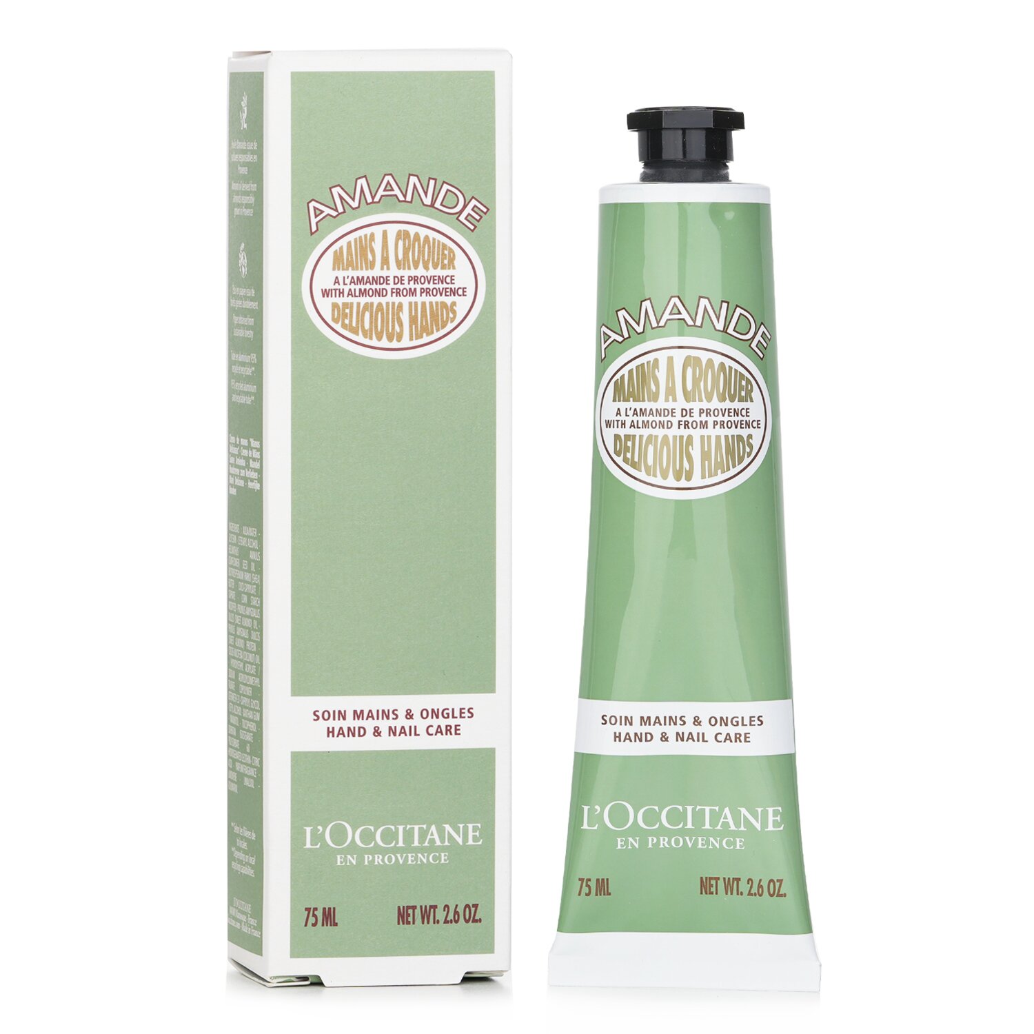 欧舒丹 L'Occitane 甜扁桃紧实护手霜 手部护理 补水滋润 护肤润养 75ml/2.5oz