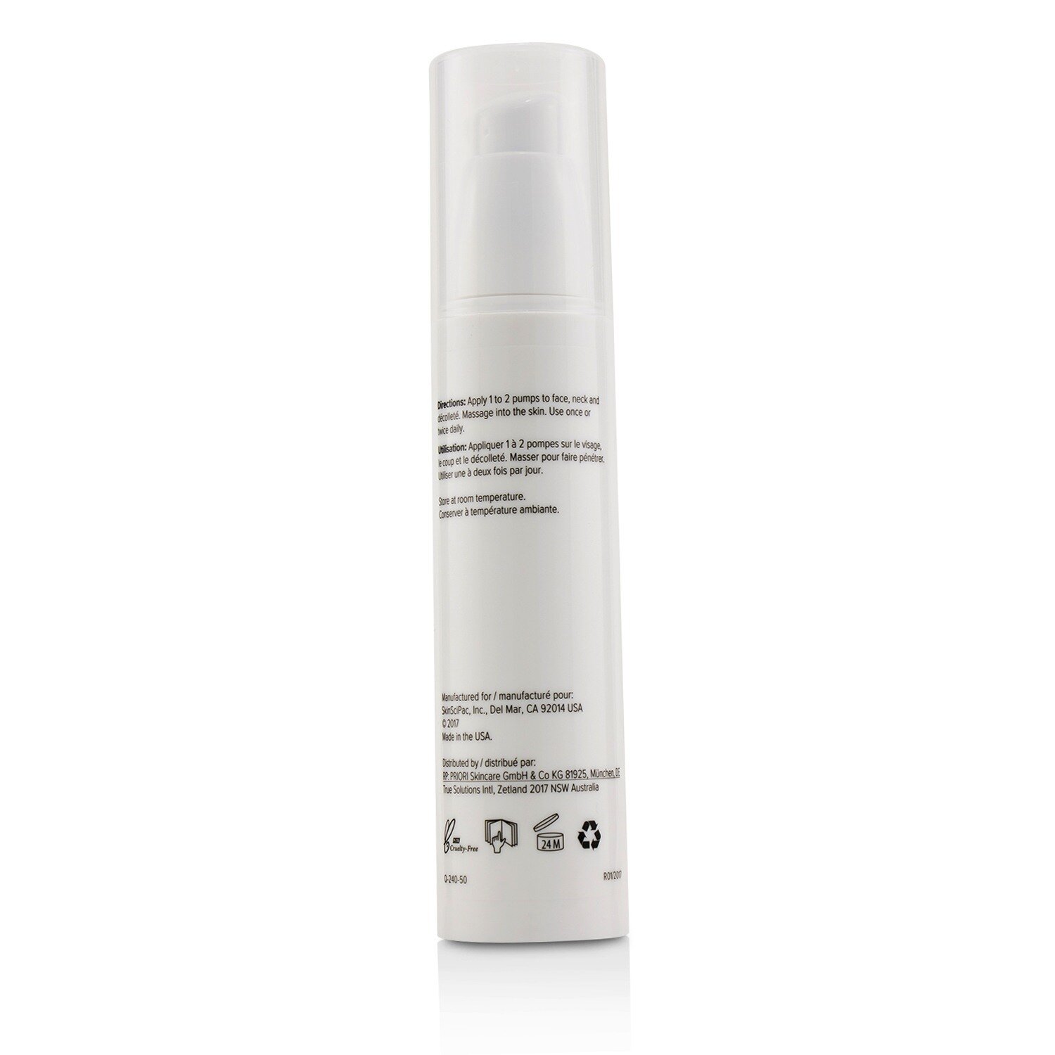 Priori Q+SOD fx240 - Moisturizing Creme 50ml/1.7oz