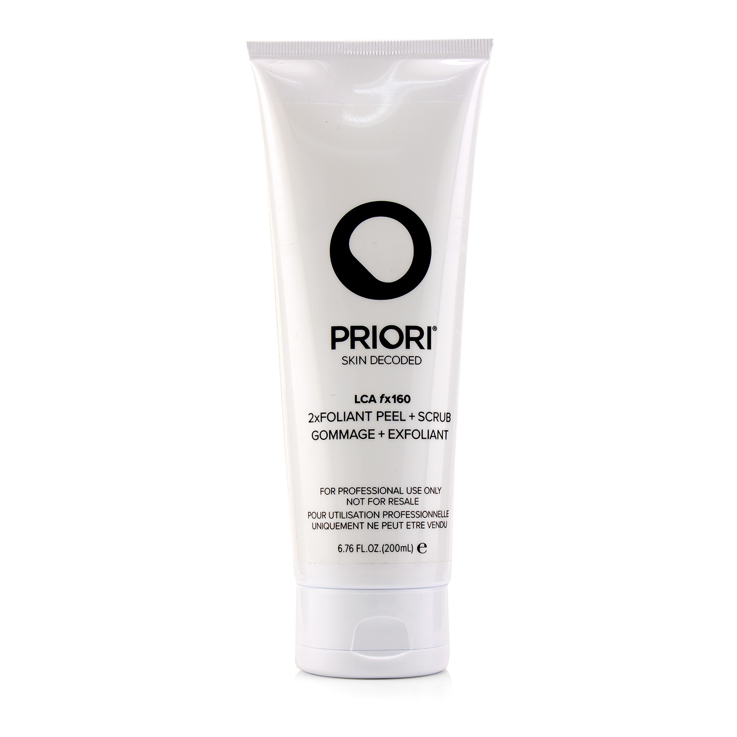 Priori LCA fx160 - 2xFoliant Peel + Scrub (Salon Product) 200ml/6.76oz