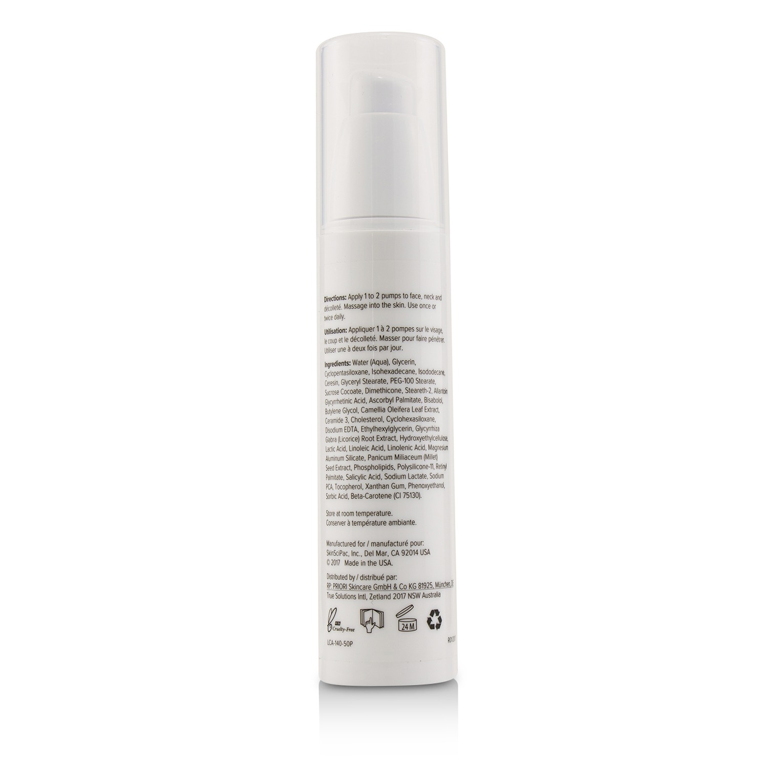 Priori LCA fx140 - Barrier Restore Complexe (Salon Product 50ml/1.7oz