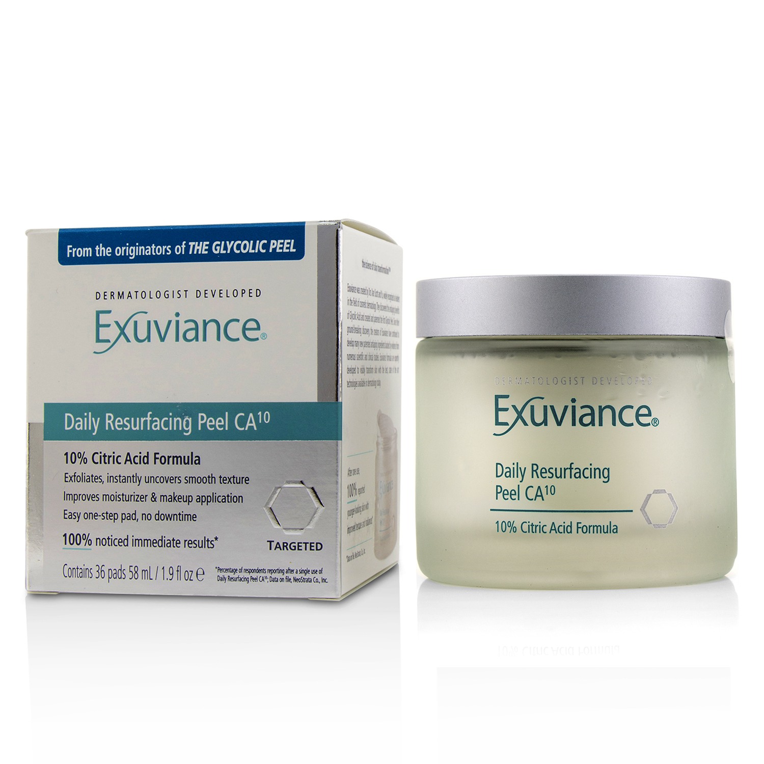 Exuviance Daily Resurfacing Peel CA10 36pads