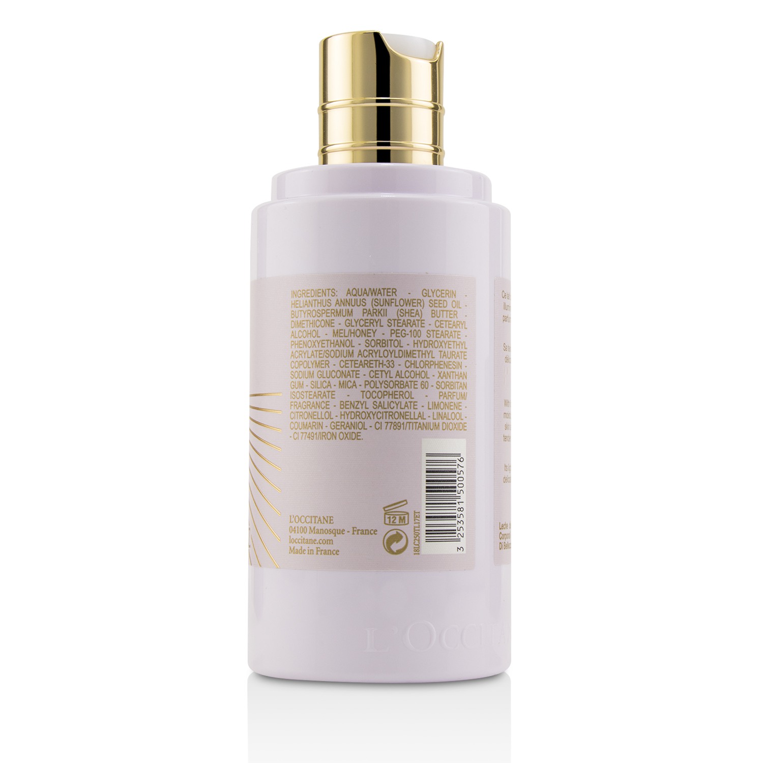 L'Occitane Terre De Lumiere L'Eau Beautifying Body Milk 250ml/8.4oz