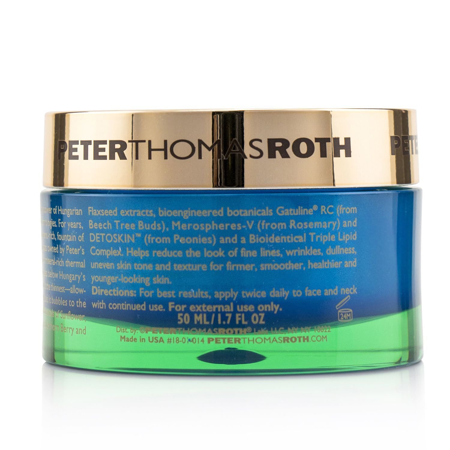 Peter Thomas Roth Hungarian Thermal Water Mineral-Rich Moisturizer 50ml/1.7oz