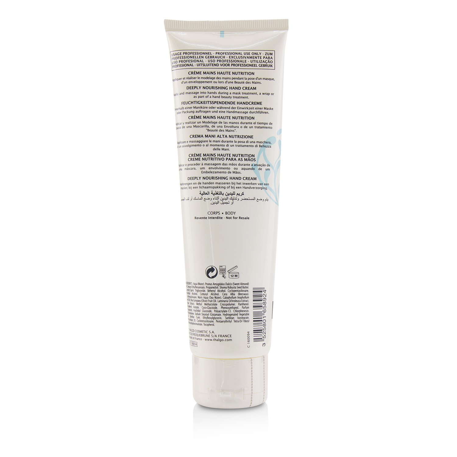 Thalgo 岱蔻兒 護手霜-乾性至極乾性手部(營業用) Cold Cream Marine Deeply Nourishing Hand Cream 150ml/5.07oz