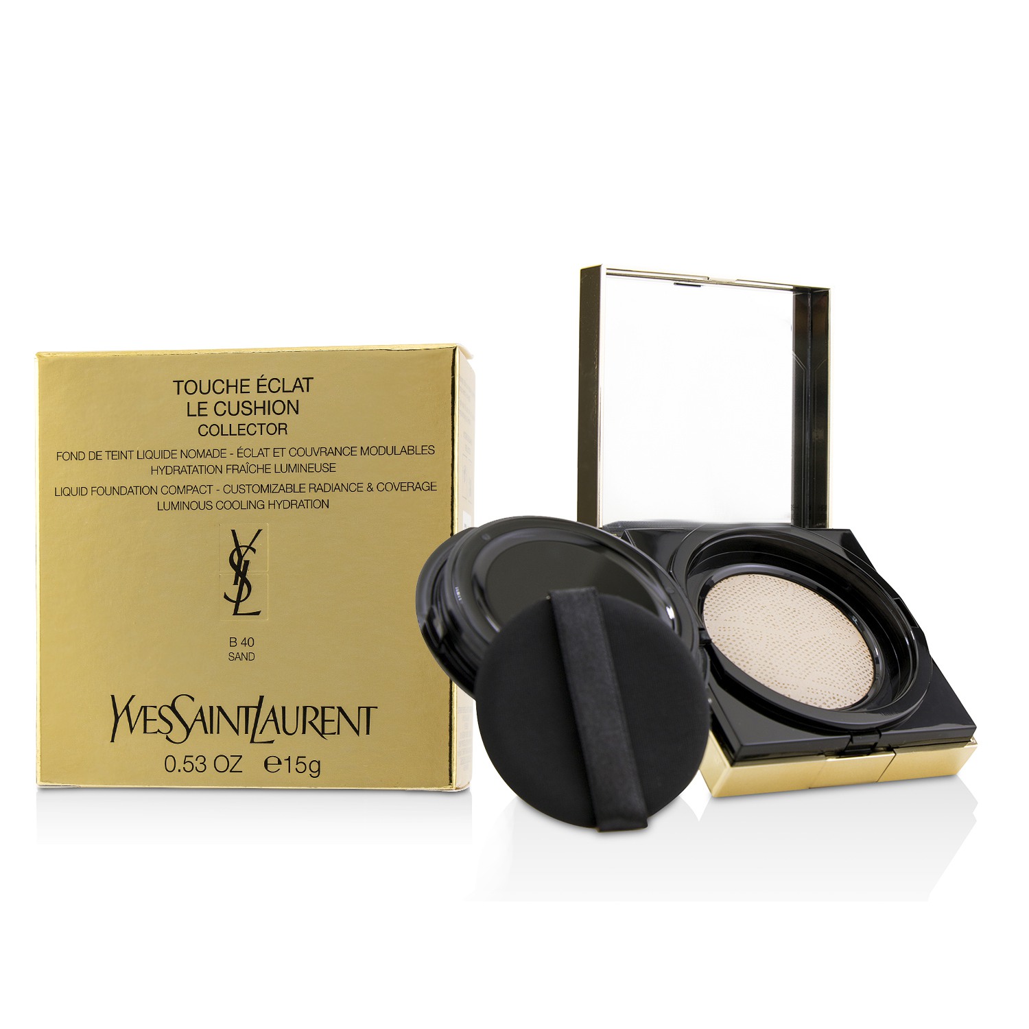 Yves Saint Laurent Touche Eclat Le Cushion Liquid Foundation Compact 15g/0.53oz
