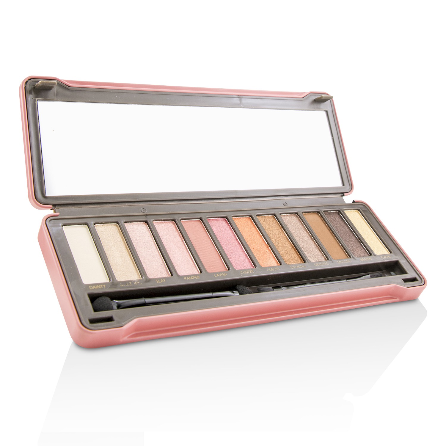 BYS Eyeshadow Palette (12x Eyeshadow, 2x Applicator) 12g/0.42oz