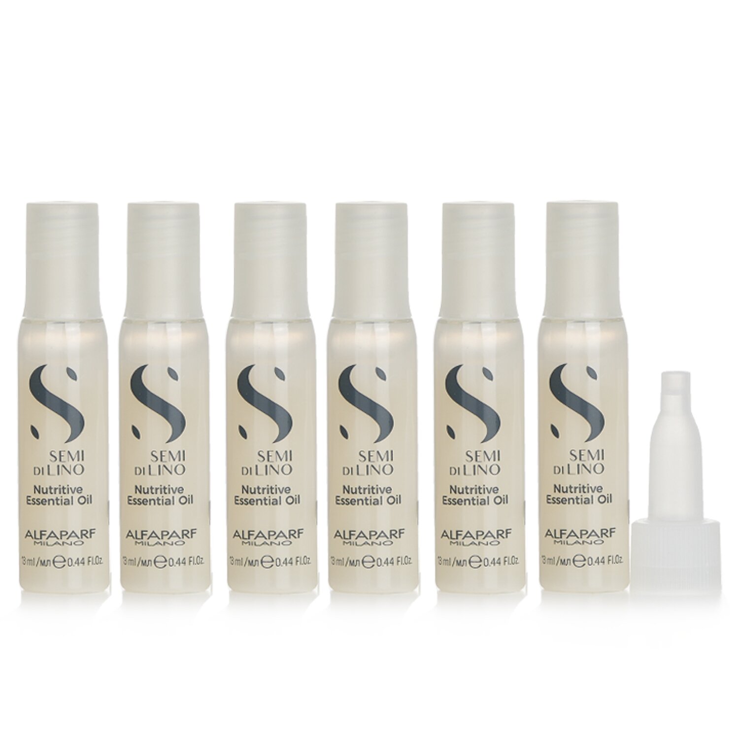 AlfaParf Olejek do włosów Semi Di Lino Moisture Nutritive Essential Oil (Dry Hair) 6x13ml/0.44oz