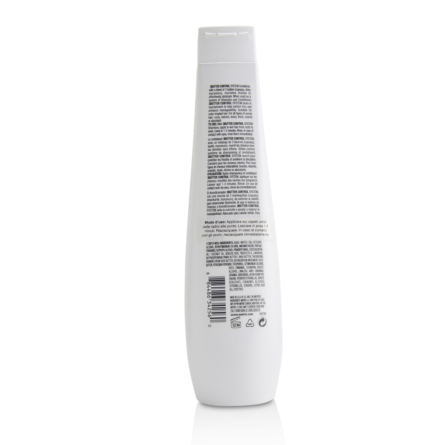 Matrix Odżywka do włosów Biolage 3 Butter Control System Conditioner (For Unruly Hair) 400ml/13.5oz