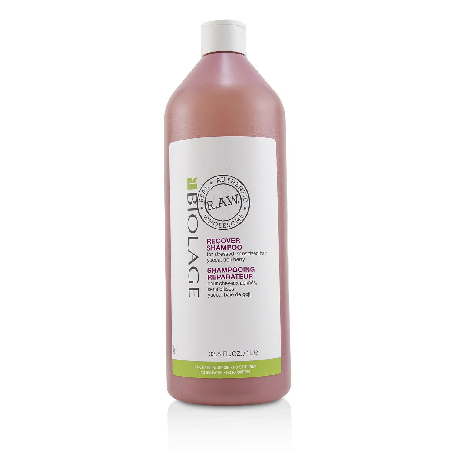 Matrix Biolage R.A.W. Recover Champú (Para Cabello Estresado, Sensibilizado) 1000ml/33.8oz