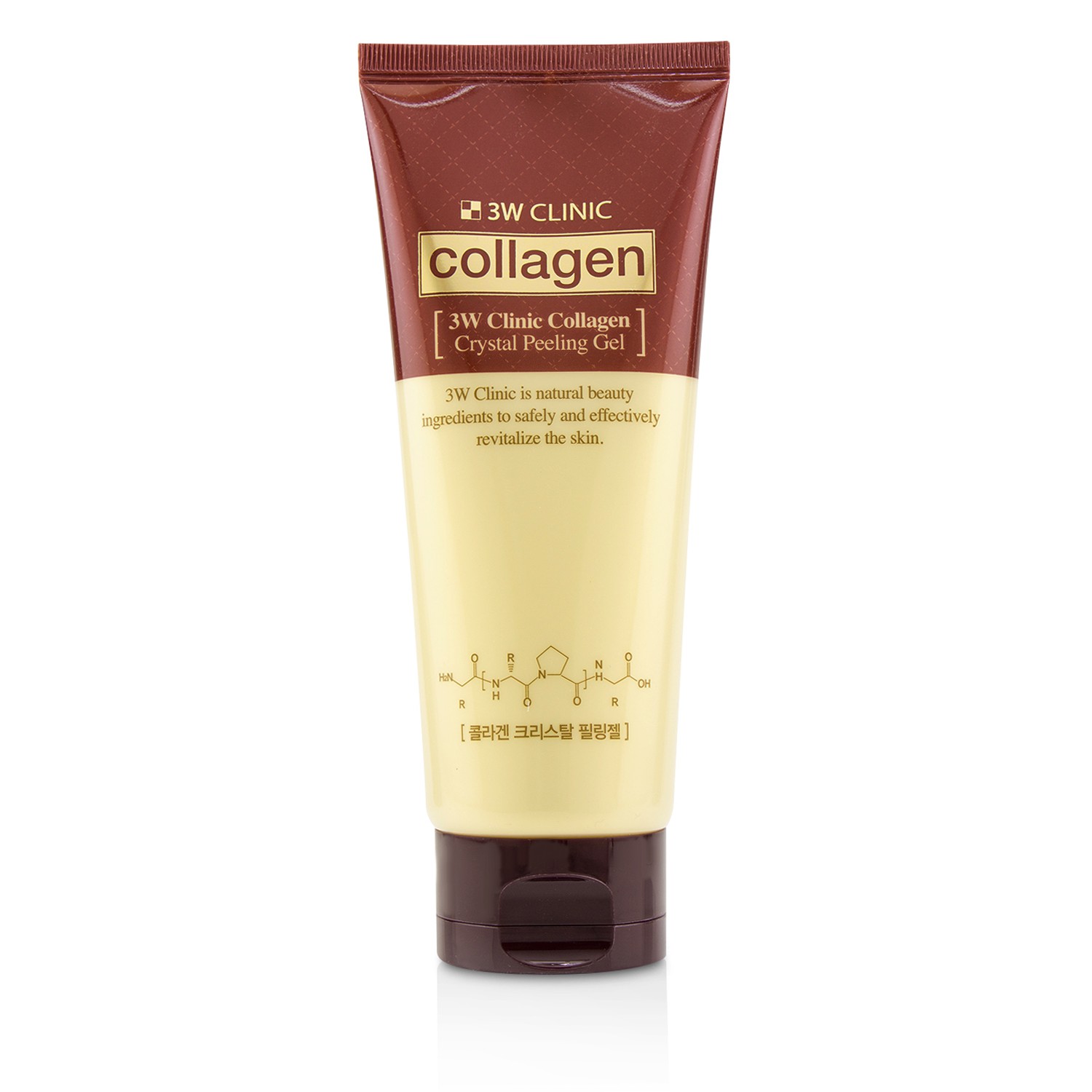 3W Clinic Collagen Прозрачный Гель Пилинг 180ml/6oz