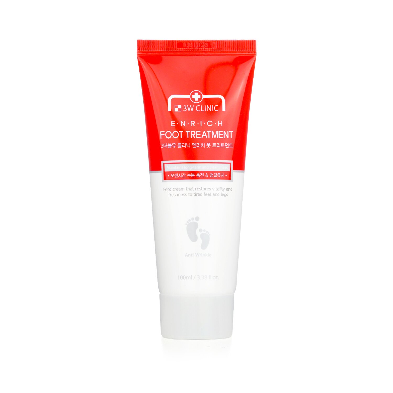 3W Clinic Enrich Foot Treatment 100ml/3.3oz