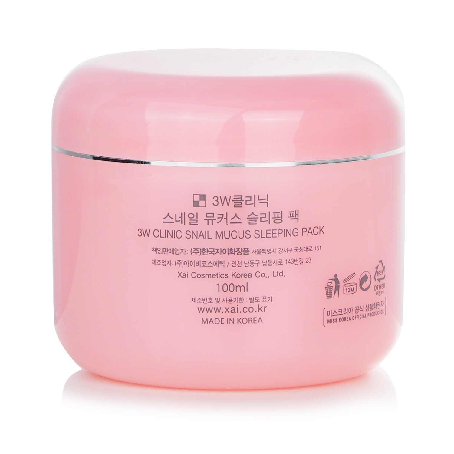 3W Clinic Etanan liman unipussi 100ml/3.3oz