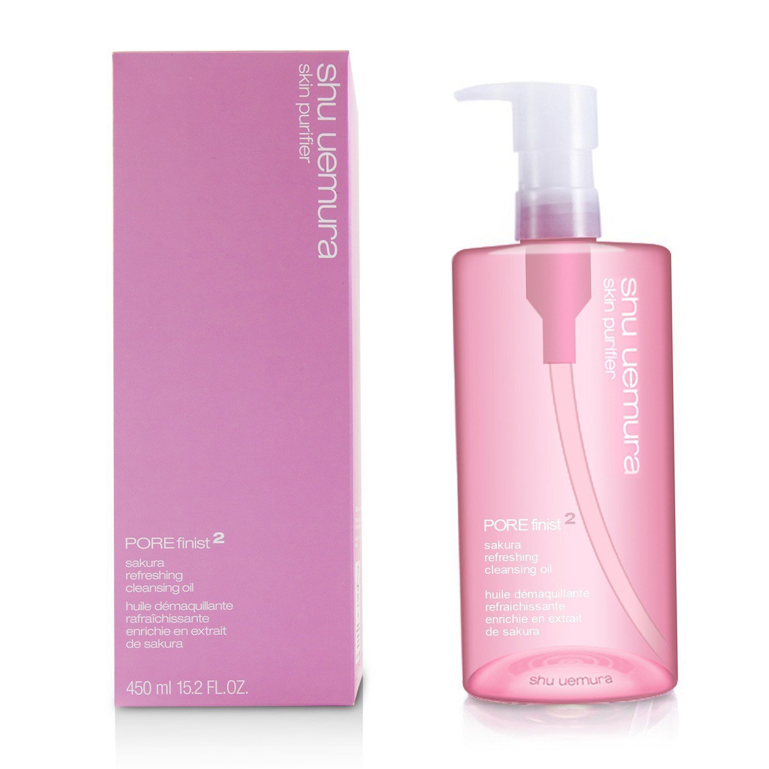 植村秀  Shu Uemura 樱花净肤洁颜油 450ml/15.2oz
