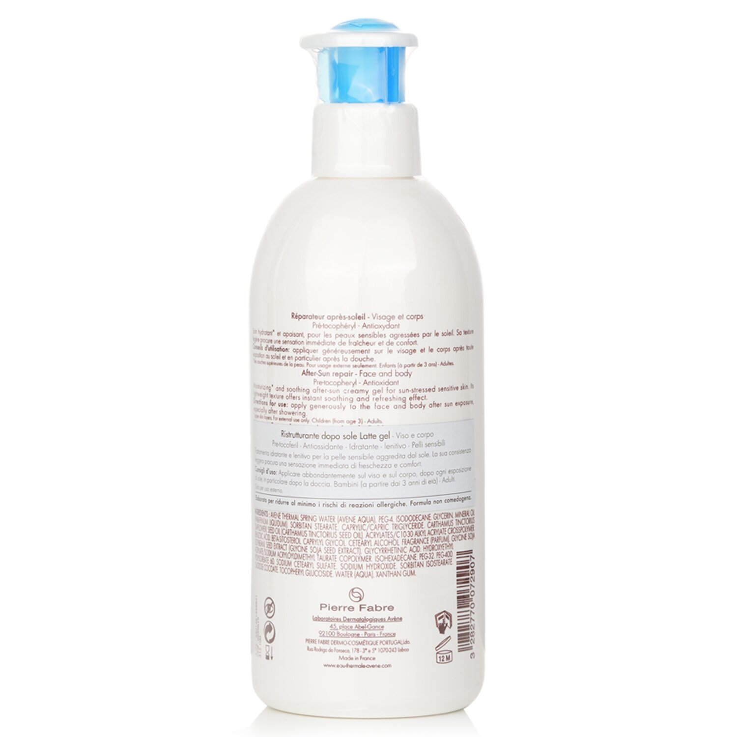Avene After-Sun Repair Creamy Gel - For Sensitive Skin 400ml/13.5oz