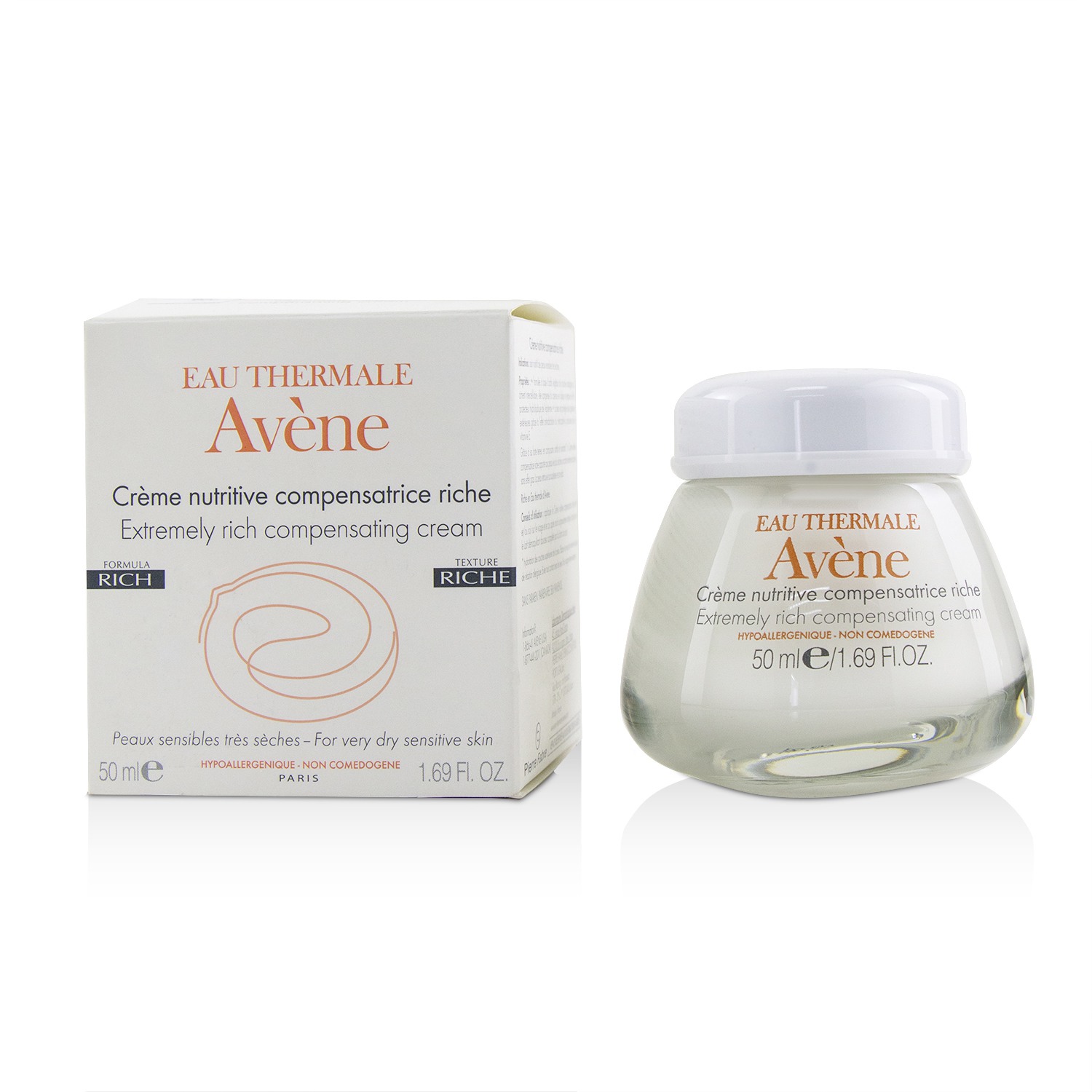 Avene Extremely Rich Compensating Cream - For Very Dry Sensitive Skin 50ml/1.69oz