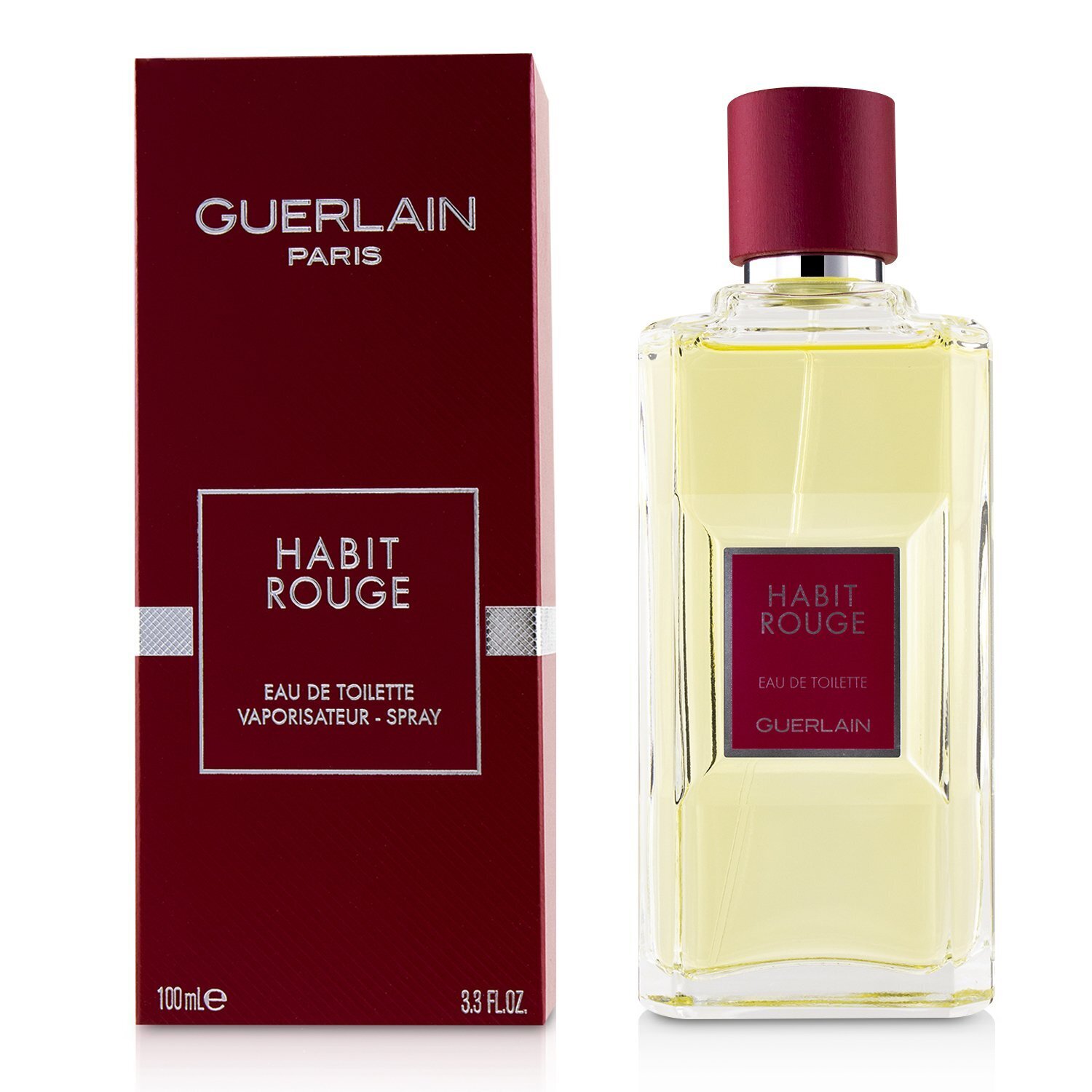 Guerlain Habit Rouge Туалетная Вода Спрей 100ml/3.3oz