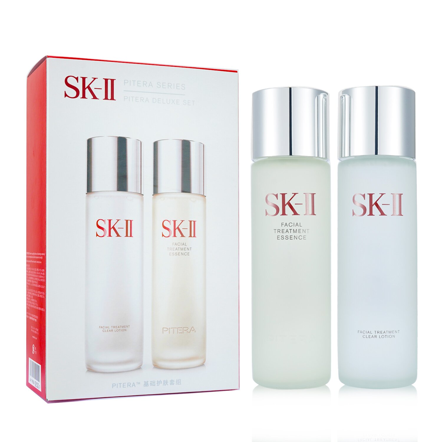 SK II 美之匙  Pitera 升級套裝：面部護理透明乳液 230ml + 面部護理精華 230ml 09125 2x230ml/7.77oz