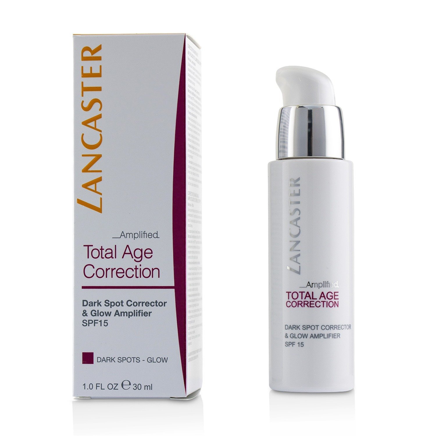 Lancaster Total Age Correction Amplified - Dark Spot Corrector & Glow Amplifier SPF15 30ml/1oz
