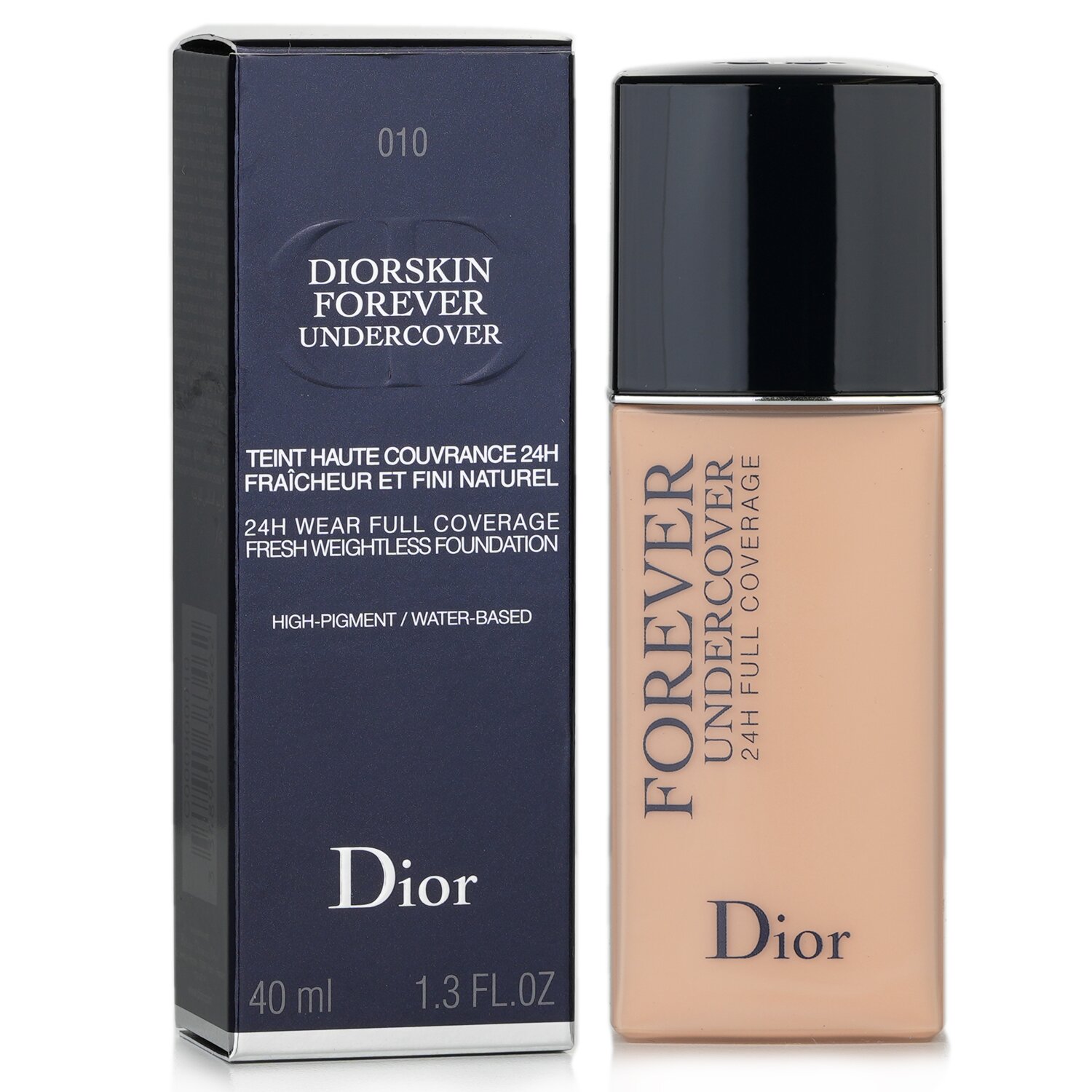 Christian Dior Diorskin Forever Undercover Base con Base de Agua Cobertura Completa Uso de 24H 40ml/1.3oz