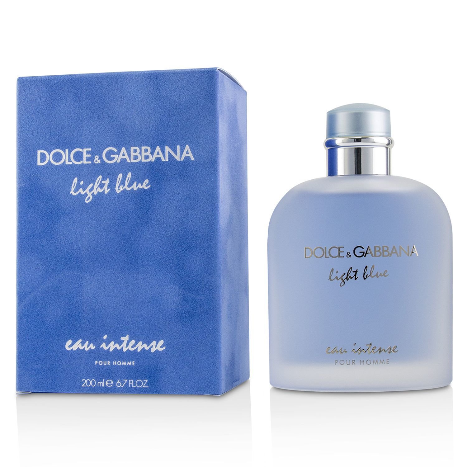 Dolce & Gabbana Light Blue Eau Intense Pour Homme או דה פרפיום ספריי 200ml/6.7oz