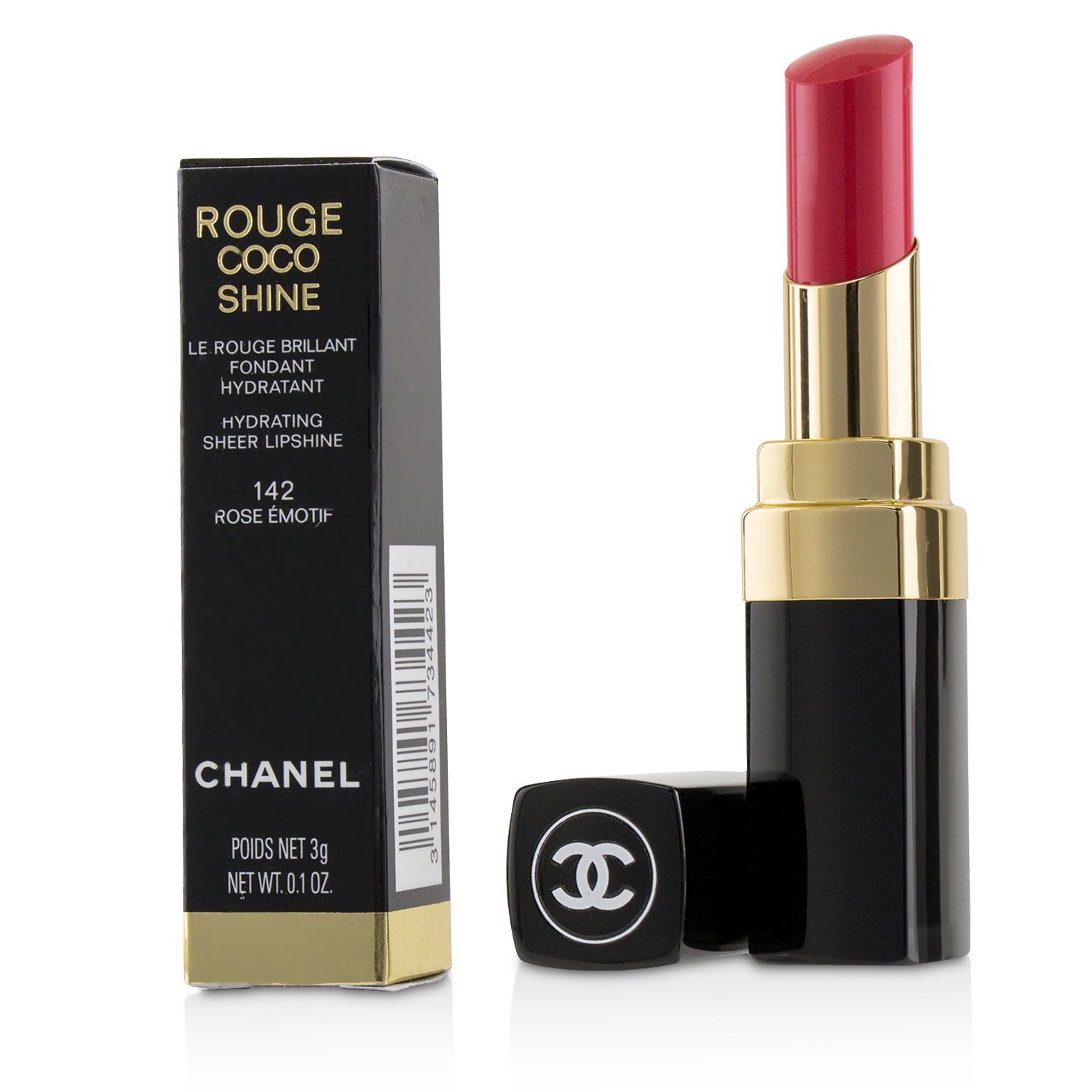 Chanel Rouge Coco Shine Hydrating Sheer Lipshine 3g/0.01oz