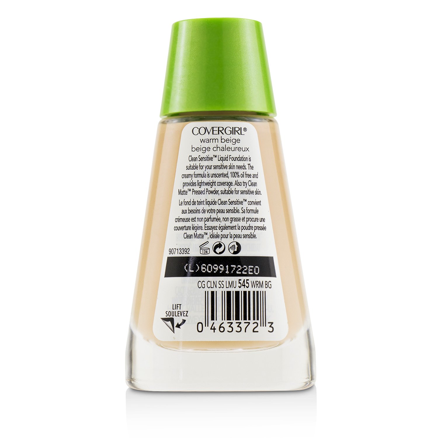 Covergirl Clean Sensitive Liquid Foundation 30ml/1oz
