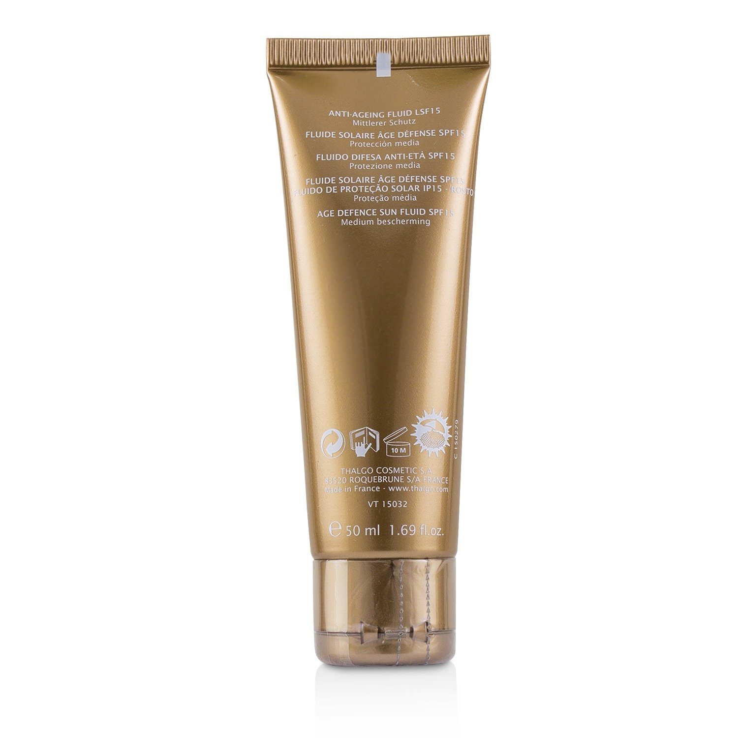 Thalgo Age Defence Sun Fluid For Face SPF15 50ml/1.69oz