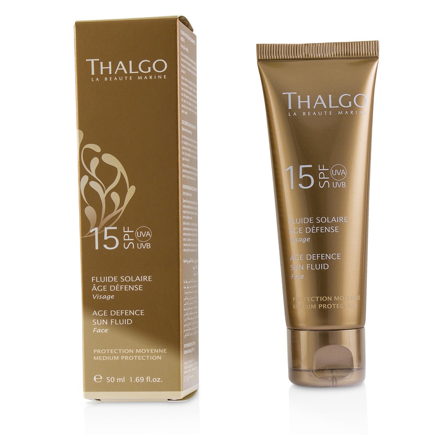 Thalgo Age Defence Sun Fluid For Face SPF15 50ml/1.69oz