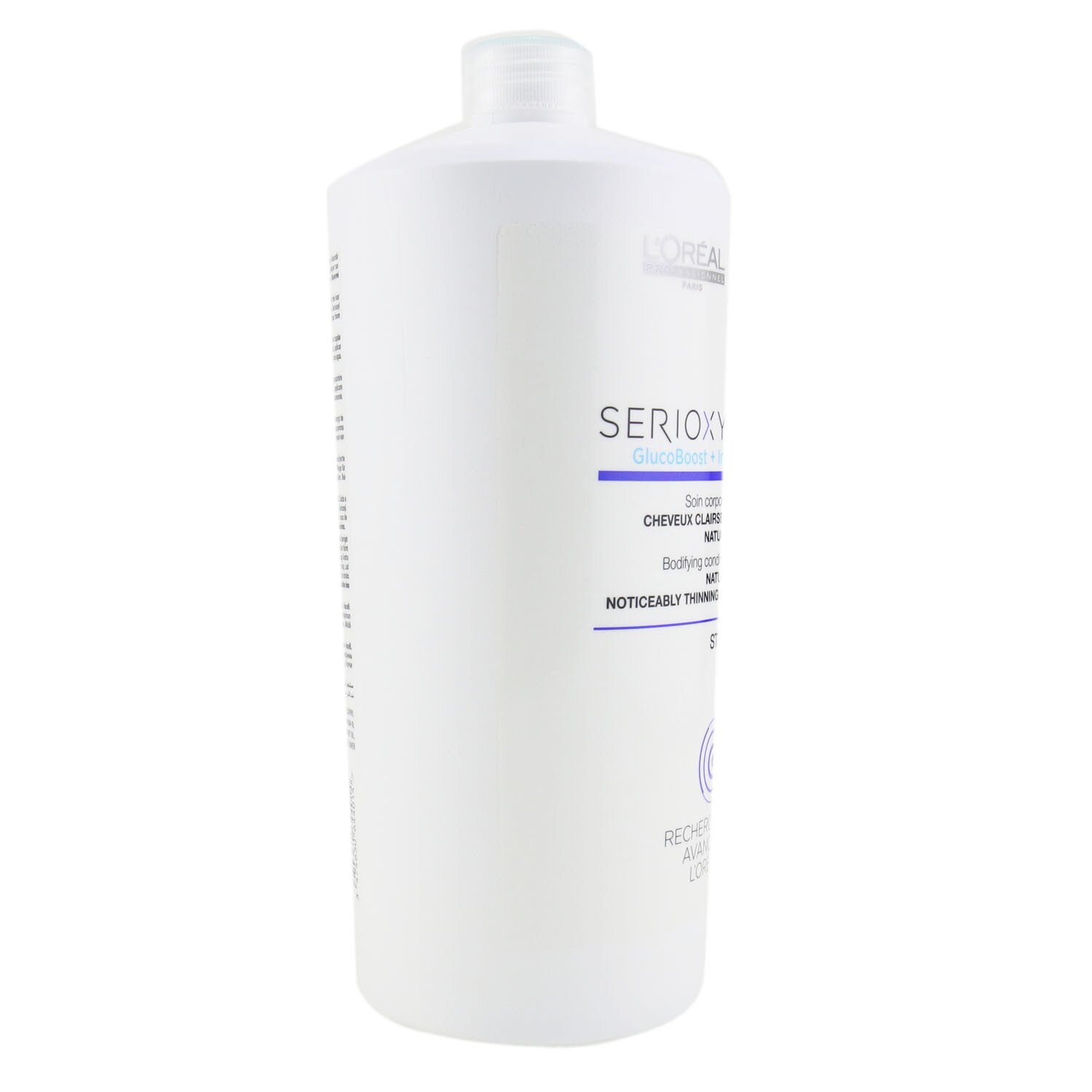 L'Oreal Professionnel Serioxyl GlucoBoost + Incell Acondicionador Dador de Cuerpo (Cabello Natural, Notablemente Adelgazado) 1000ml/33.8oz
