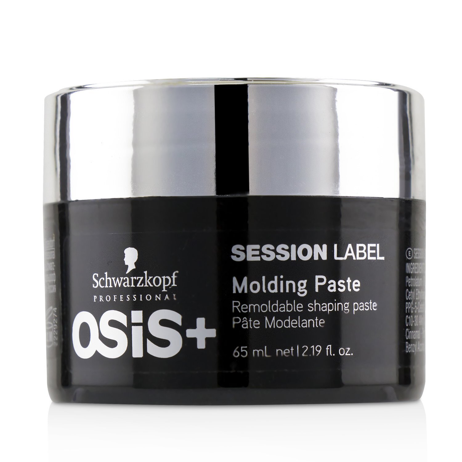 Schwarzkopf Osis+ Session Label Molding Paste (Remoldable Shaping Paste) 65ml/2.19oz